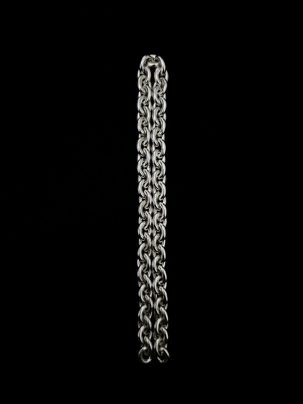 10mm Cuban Link Chain In .950 Silver