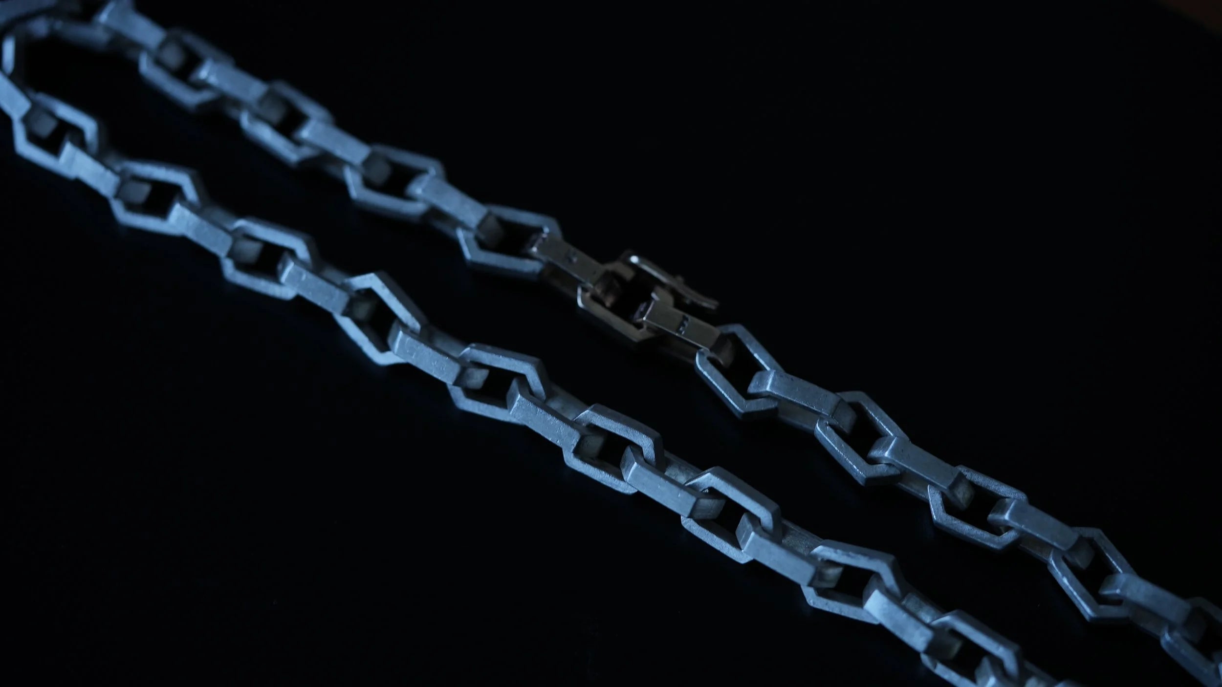 Shyne Link Chain // .925 & 14k Yellow Gold
