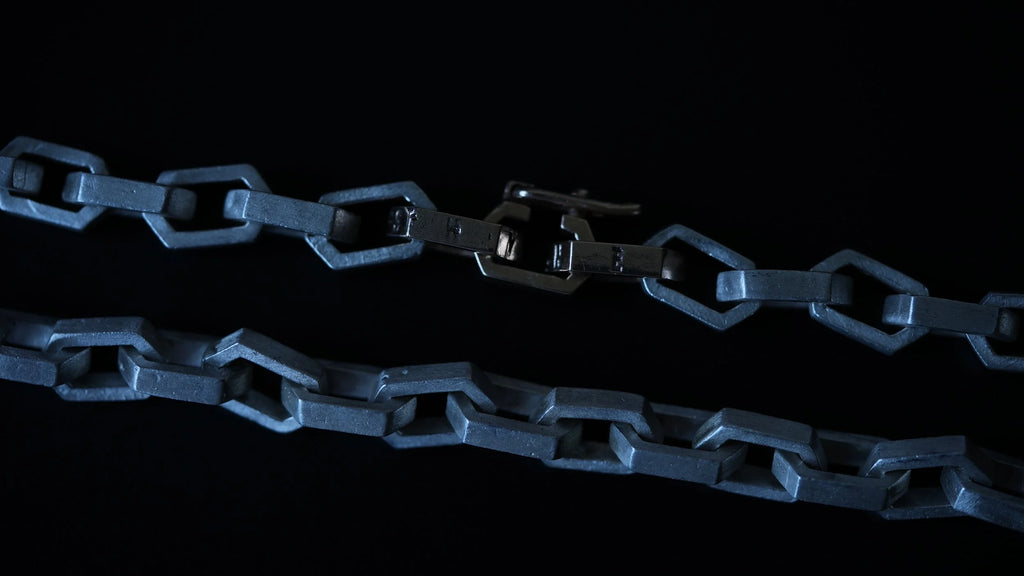 Shyne Link Chain // .925 & 14k Yellow Gold