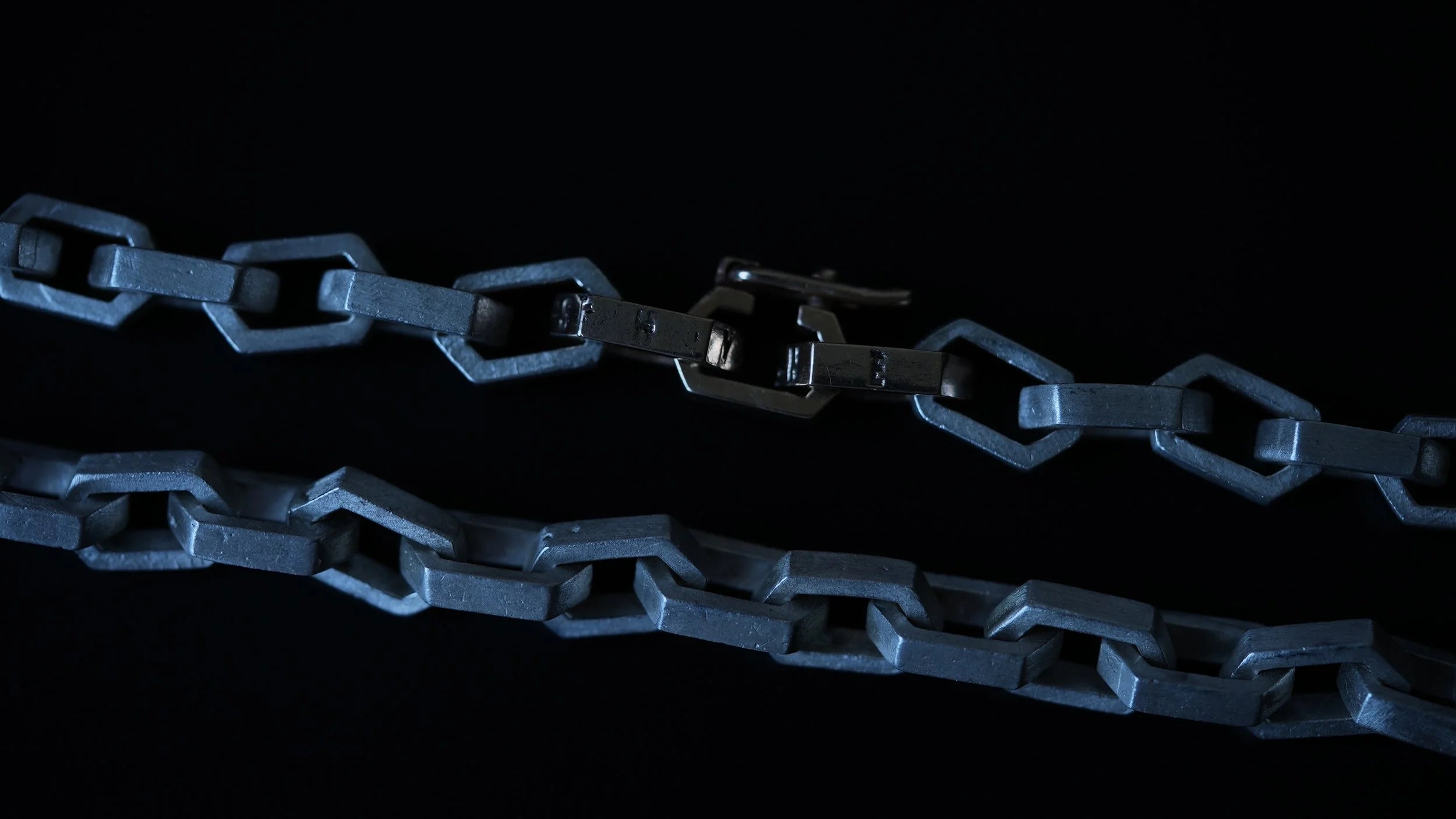Shyne Link Chain // .925 & 14k Yellow Gold