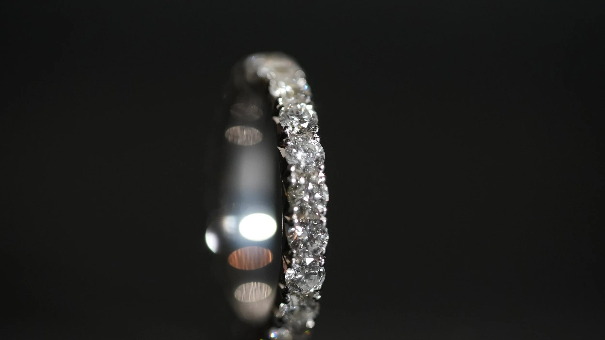 Player 4 Infinity // 14k White Gold Band