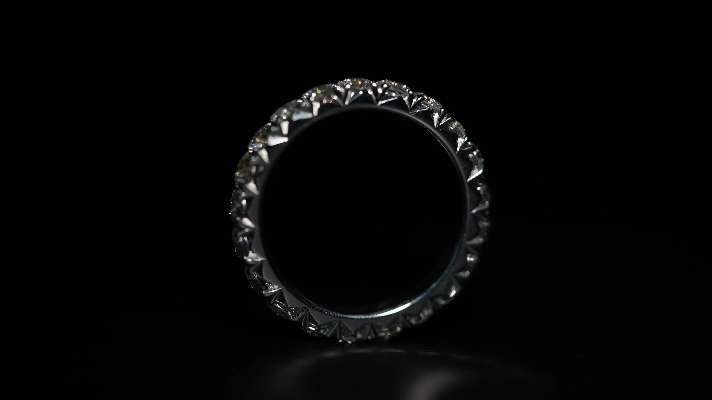 Player 4 Infinity // 14k White Gold Band