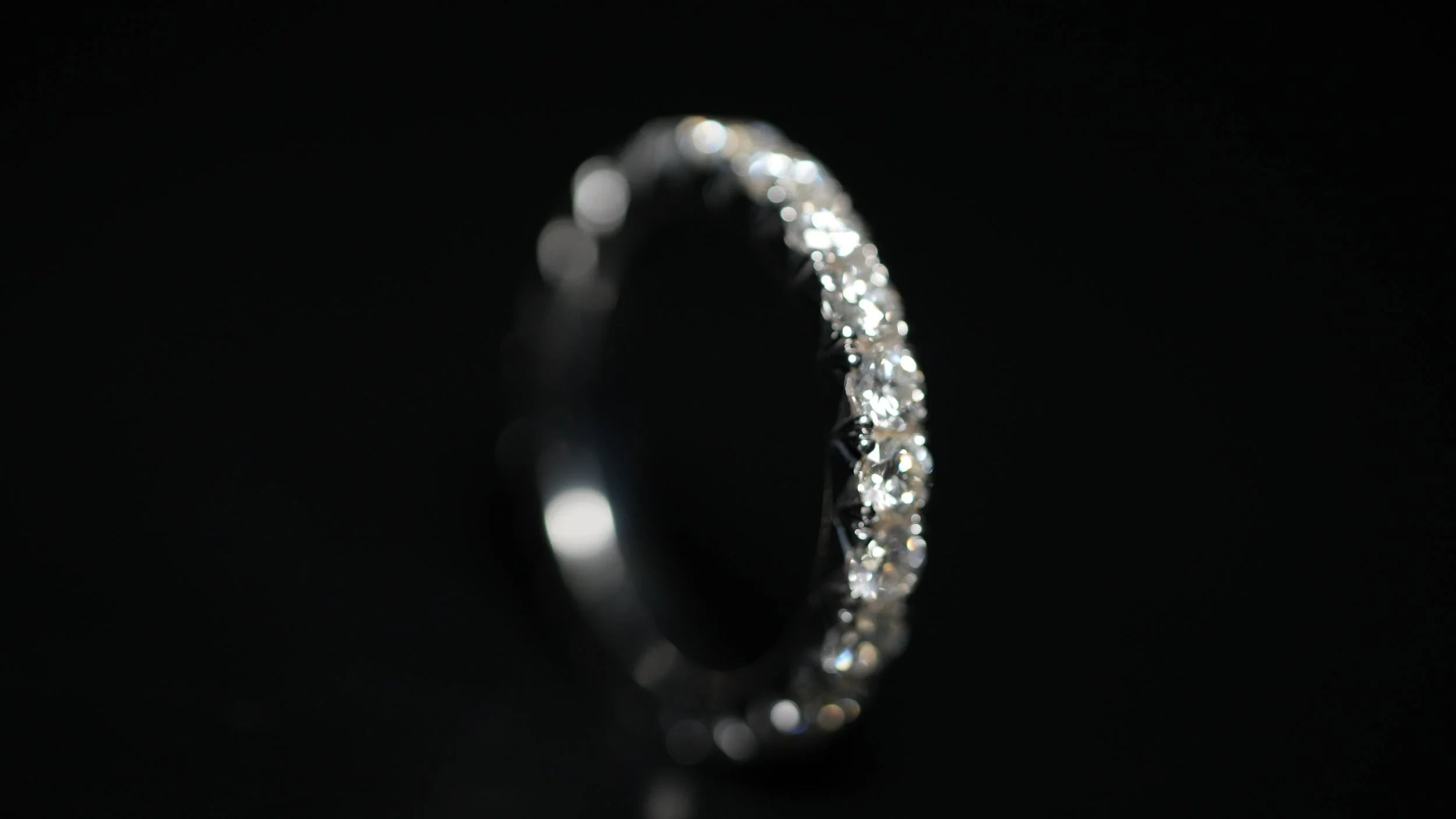 Player 4 Infinity // 14k White Gold Band